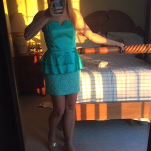 Teal Green Dress 4